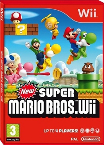 New super mario on sale bros wii cex